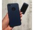 360° kryt silikónový iPhone 7/8 - modrý (Dark blue)